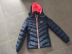 Donkerblauwe Winterjas met kap - maat 164, Comme neuf, Enlèvement, Cars jeans, Fille