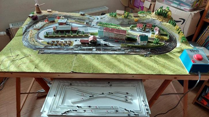 MR, Hobby en Vrije tijd, Modeltreinen | Overige schalen, Gebruikt, Overige typen, Gelijkstroom, Märklin, Analoog, Ophalen