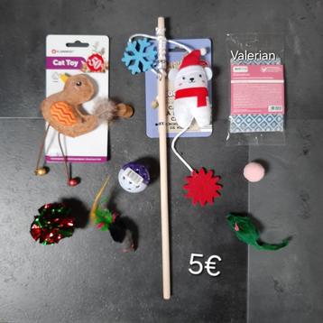 Kattenspeelgoed set nr 2 beschikbaar voor biedingen