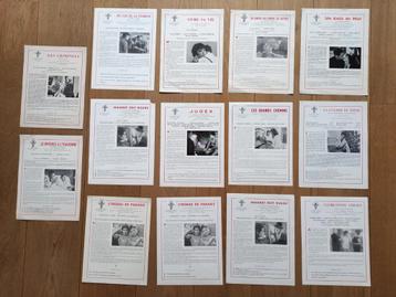 14x METROPOLITAN FILM PRESS FOLDERS beschikbaar voor biedingen