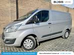 Ford Transit Custom 130pk L1H1 Parkeersensoren Cruise Airco, Auto's, Bestelwagens en Lichte vracht, 1940 kg, Stof, Zwart, 4 cilinders