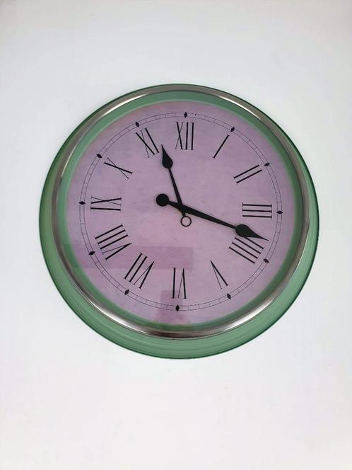 horloge murale 60 cm, Maison & Meubles, Accessoires pour la Maison | Horloges, Comme neuf, Horloge murale, Enlèvement ou Envoi