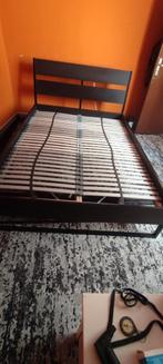 Lit ikea trysil, Ophalen, Gebruikt, Bruin, Tweepersoons