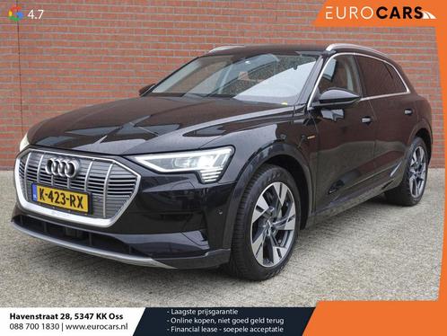 Audi e-tron 55 Advanced Quattro Navigatie Leder LED Matrix T, Auto's, Audi, Bedrijf, 4x4, ABS, Airbags, Alarm, Centrale vergrendeling