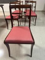 stoel - Eetkamerstoelen, Vijf, Zes of meer stoelen, Zo goed als nieuw, Hout, Ophalen