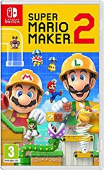 super mario maker 2 jeu nintendo switch, Enlèvement ou Envoi, Comme neuf
