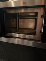 Microgolfoven AEG inbouw, Elektronische apparatuur, Ophalen, Gebruikt, Microgolfoven, 60 cm of meer