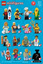 Lego 71018 series 17 minifigures- popcorn,…, Ensemble complet, Lego