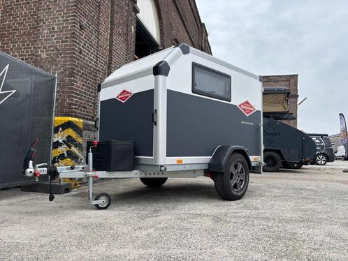 Sportcaravan Cube 2 bagage aanhangwagen mototrailer, Caravans en Kamperen, Overige Caravans en Kamperen, Zo goed als nieuw, Ophalen