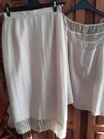 Rok topje en bloes, Kleding | Dames, Rokken, ANDERE, Beige, Maat 42/44 (L), Ophalen of Verzenden