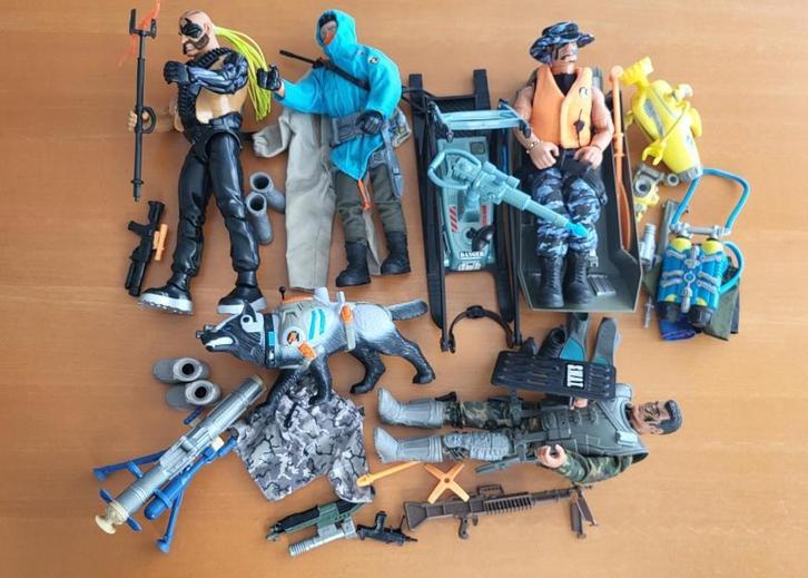 Action man 5 €/pièce , €15 pour tout, Enfants & Bébés, Jouets | Figurines, Utilisé, Enlèvement ou Envoi