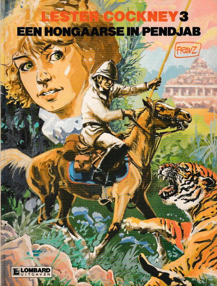 Strip : Lester Cockney nr. 3 - Een Hongaarse in Pendjab., Livres, BD, Envoi