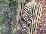 Tuinafsluiting hout, Tuin en Terras, Ophalen, Gebruikt, Hout