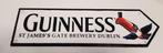 Guinness brewery zwaar gietijzer reclame bord cafe bar kroeg, Reclamebord, Ophalen of Verzenden, Zo goed als nieuw