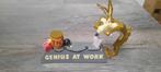 Beeld - Wile E. Coyote  "Genius At Work" 1995 Warner Bros., Fantasy, Gebruikt, Ophalen of Verzenden