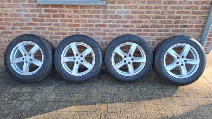 Winterset ford kuga 235 55 r17 SEMPERIT SPEED-GRIP 3 SUV, Auto-onderdelen, Banden en Velgen, Band(en), Winterbanden, Ophalen