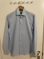 Blauw overhemd van Zara — elegant en tijdloos, Zara, Blauw, Halswijdte 38 (S) of kleiner, Ophalen of Verzenden