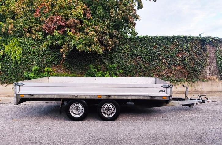 SARIS 4x2meter Vaste prijs!!!, Auto diversen, Aanhangers en Bagagewagens, Zo goed als nieuw, Ophalen