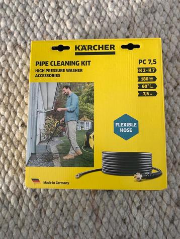 Karcher - rioolrat 7,5meter - origineel - nieuwstaat beschikbaar voor biedingen