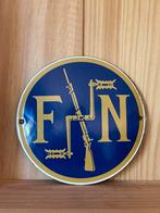 FN-plaat in email van echte kwaliteit, Antiek en Kunst, Ophalen of Verzenden