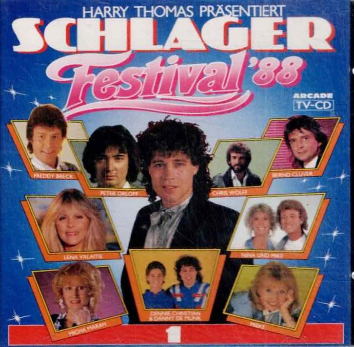 CD   -     Harry Thomas Präsentiert SchlagerFestival '88 Vol, CD & DVD, CD | Autres CD, Enlèvement ou Envoi