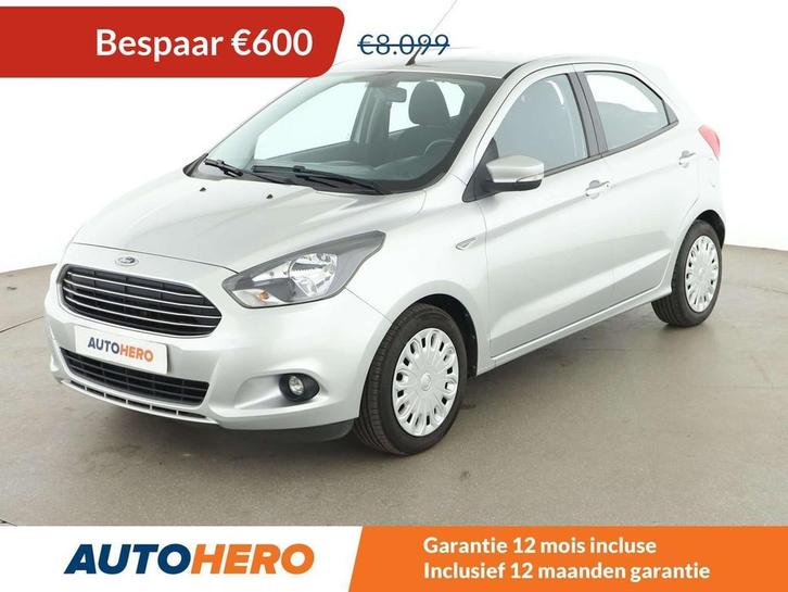 Ford Ka/Ka+ 1.2 Ti-VCT Basis (bj 2016), Auto's, Ford, Te koop, Ka, ABS, Airbags, Airconditioning, Bluetooth, Boordcomputer, Centrale vergrendeling