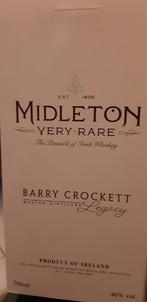 Midleton Barry Crockett Legacy 70cl fles nummer 3838 alcohol, Verzamelen, Wijnen, Nieuw, Overige typen, Overige gebieden, Vol