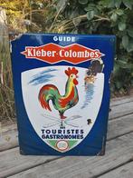 geëmailleerde plaat - Banden Kleber - Colombes, Verzenden