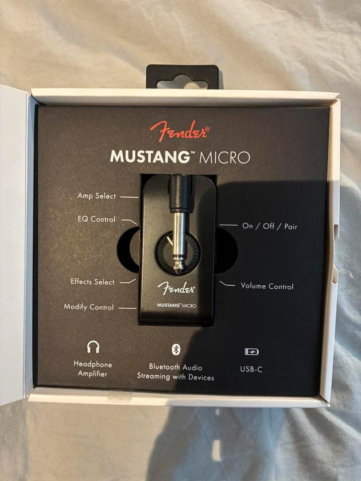 Fender Mustang Micro, Muziek en Instrumenten, Versterkers | Bas en Gitaar, Gitaar, Ophalen