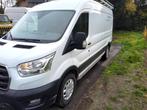 Ford Transit 2.0 diesel Automaat, Auto's, Stof, 4 cilinders, Wit, 96 kW