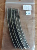 Marklin Z Gebogen rails 8521 (6 stuks), Hobby en Vrije tijd, Modeltreinen | Overige schalen, Gelijkstroom, Rails, Ophalen of Verzenden