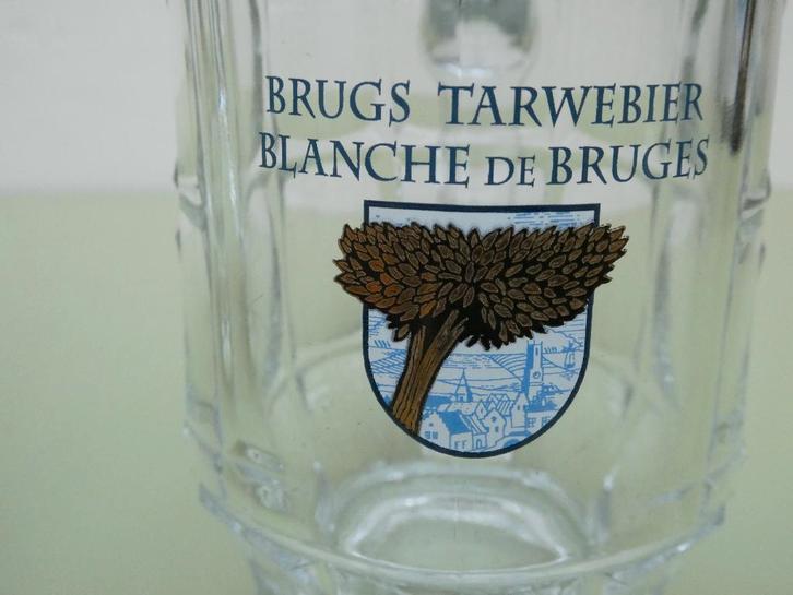Twee bierpullen bierglazen, Verzamelen, Glas en Drinkglazen, Nieuw, Bierglas, Ophalen of Verzenden