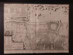 Beleg van Oostende Plan de la Ville d'Ostende 1706 Fricx, Boeken, Atlassen en Landkaarten, Voor 1800, Ophalen of Verzenden, België