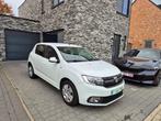 Dacia Sandero 1.0benzine 2019 AC Navi 1ste eig. GARANTIE, Auto's, Dacia, Voorwielaandrijving, Stof, Start-stop-systeem, Wit