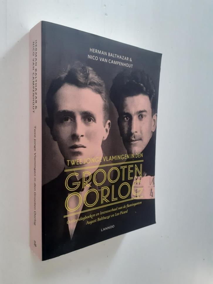 Herman Balthazar: Twee jonge vlamingen in den grooten Oorlog, Boeken, Oorlog en Militair, Ophalen of Verzenden