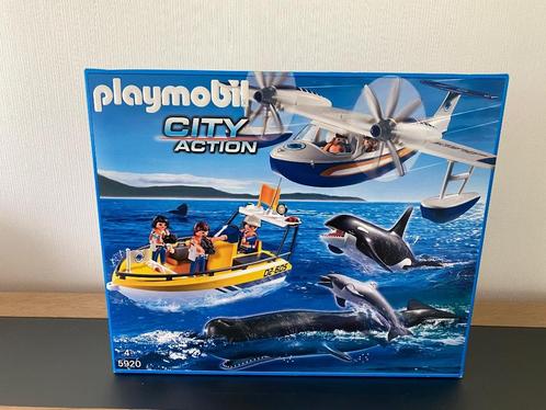 Playmobil pakket 17 - Zeedieren spotten, Kinderen en Baby's, Speelgoed | Playmobil, Gebruikt, Ophalen