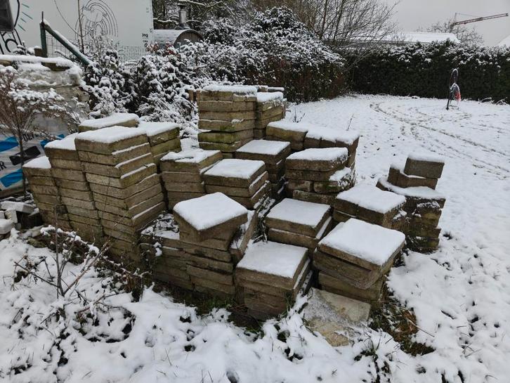 Beton dals, Tuin en Terras, Grind, Keien en Split, Ophalen