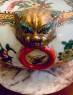 MAGNIFICENT CHINESE ANTIQUE “FAMILY ROSE MEDAILLON”, Ophalen