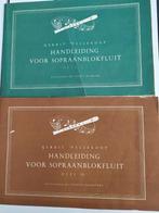 Handboek voor sopraanblokfluit deel 1 en 2 1952/56, Ophalen of Verzenden
