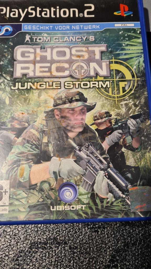 Ghost Recon Jungle Storm Playstation 2, Games en Spelcomputers, Games | Sony PlayStation 2, Gebruikt, Ophalen of Verzenden