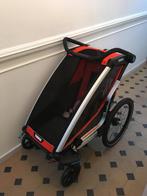 Fietskar Thule Chariot Cross 1, Fietsen en Brommers, Ophalen, Opvouwbaar, 20 tot 40 kg, Zo goed als nieuw