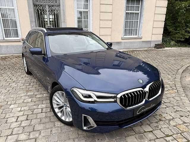 BMW 530 e Touring Aut. Luxury Line Pano Dak, Garantie!, Auto's, BMW, 5 Reeks, ABS, Adaptive Cruise Control, Airbags, Airconditioning