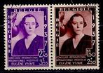 Belg. 1937 - nr 457 A - 458 A, Verzenden, Gestempeld
