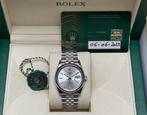 Rolex Datejust 36 Silver Jubilé 2023, Comme neuf, Acier, Montre-bracelet, Acier