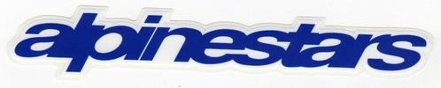 Alpinestars sticker - 180x30mm - Diverse kleuren, Motoren, Accessoires | Stickers, Ophalen of Verzenden