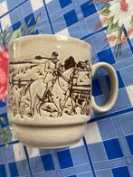 Leuke Vintage mok met paarden, Huis en Inrichting, Keuken | Servies, Ophalen of Verzenden