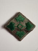 WW2 US Army 4th infantry division patch, Verzamelen, Ophalen of Verzenden
