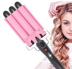 3-koppige krultang 25 mm voor golvend krullend kapsel NIEUW, Enlèvement ou Envoi, Neuf, Fer à friser ou Lisseur