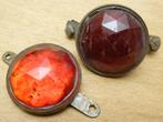 Antieke fietsreflectoren (geslepen glas), Fietsen en Brommers, Ophalen of Verzenden