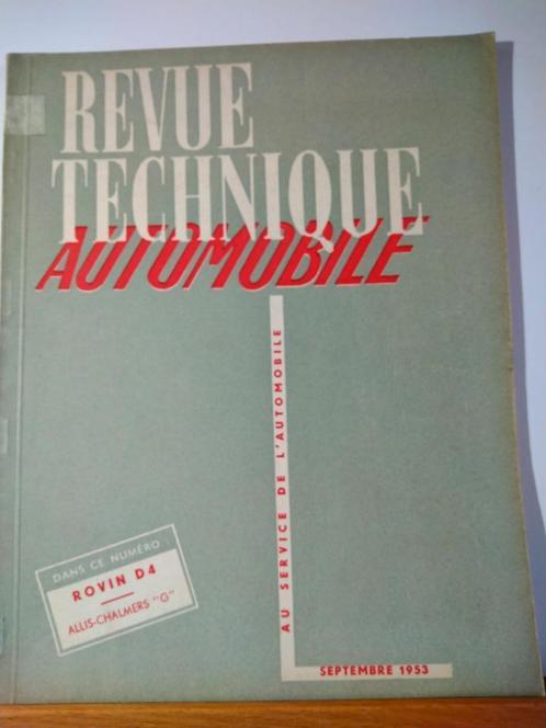 RTA - Rovin D4 - Revue technique automobile n 89, Autos : Divers, Modes d'emploi & Notices d'utilisation, Enlèvement ou Envoi